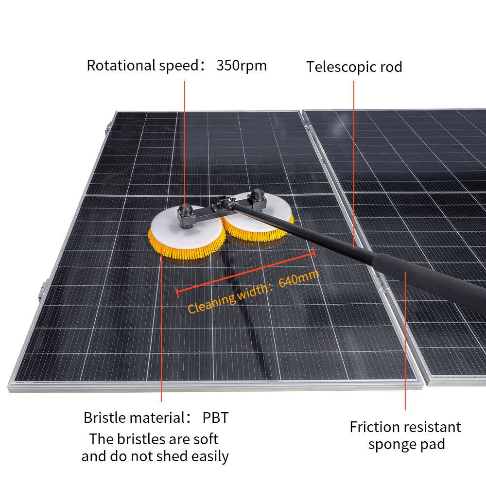 best solar panel cleaning brush