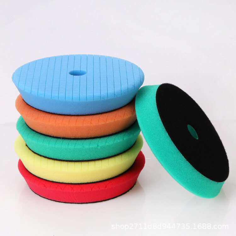 Bevel Edge Car Polishing Sponge Pad