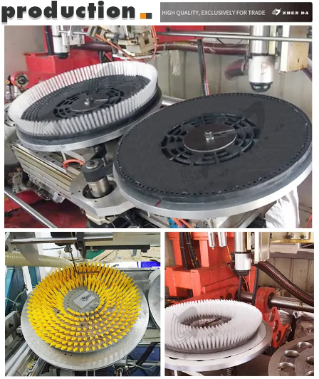 Floor Scrubber Brush Production at Zhenda Brush