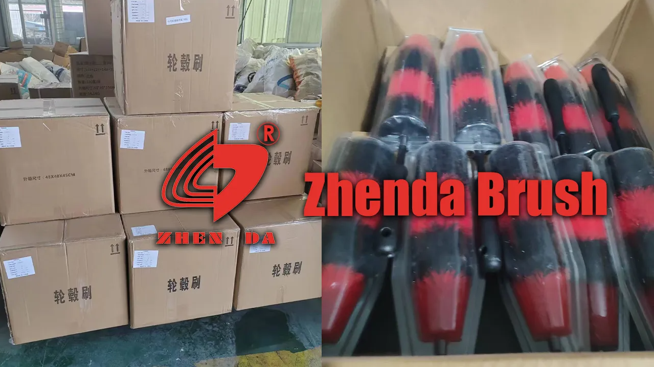 Car Wheel Brushes Produced By Zhenda Brush